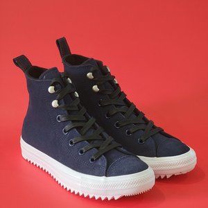Converse CTAS High Top Hiker Blue Winter Platform Boots 565237C NWT